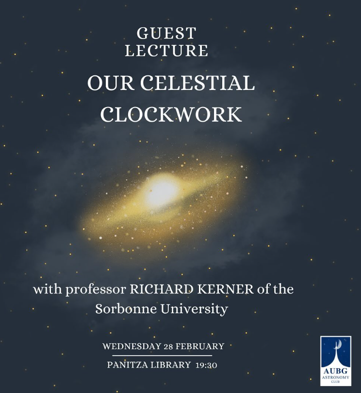 The poster of the first event of the Astronomy Club. Photo courtesy of Astronomy Club.