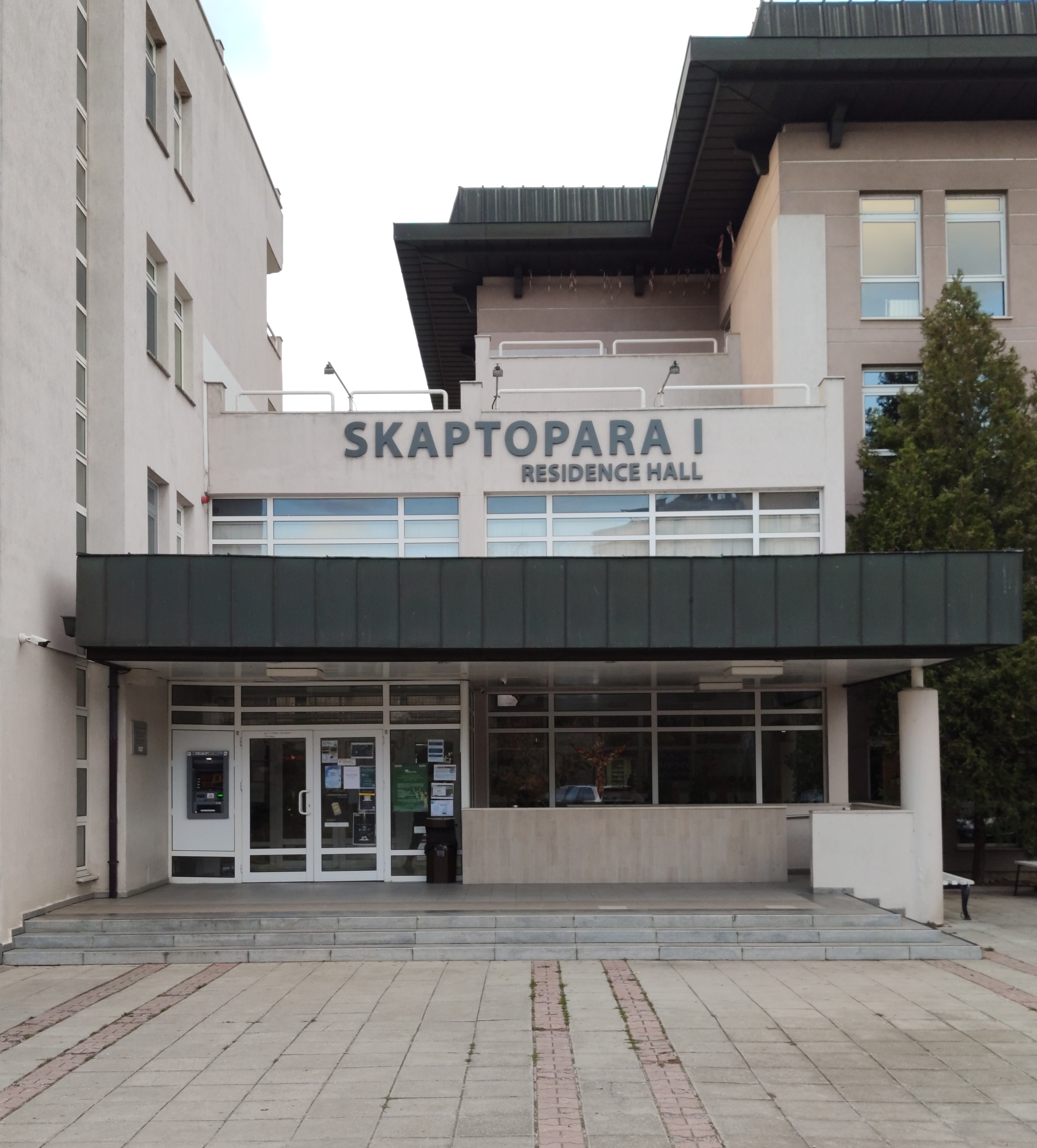 Skaptopara 1 Residence Hall. Photo by Vasil Paskov