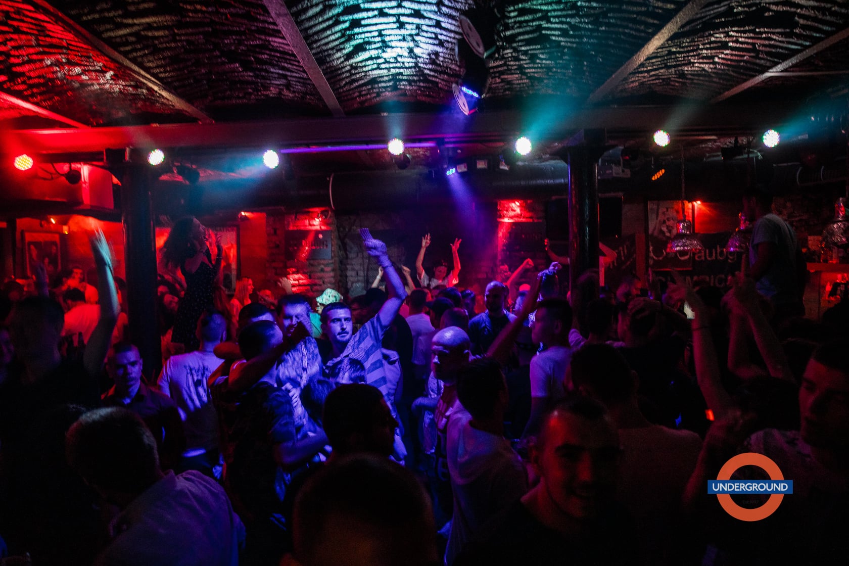 The crouds are thick. No social distance here.  Photo derrived from https://www.facebook.com/underground.blagoevgrad