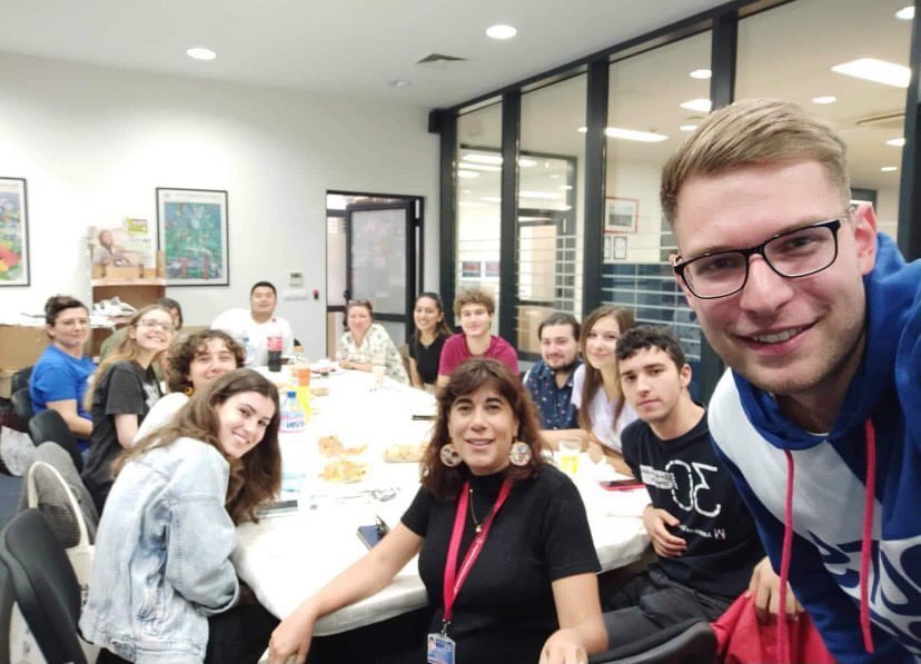 MentiFY mentors and Dean of Students, Sabina Wien, at the meeting. Photo courtesy of Antoine Husseini