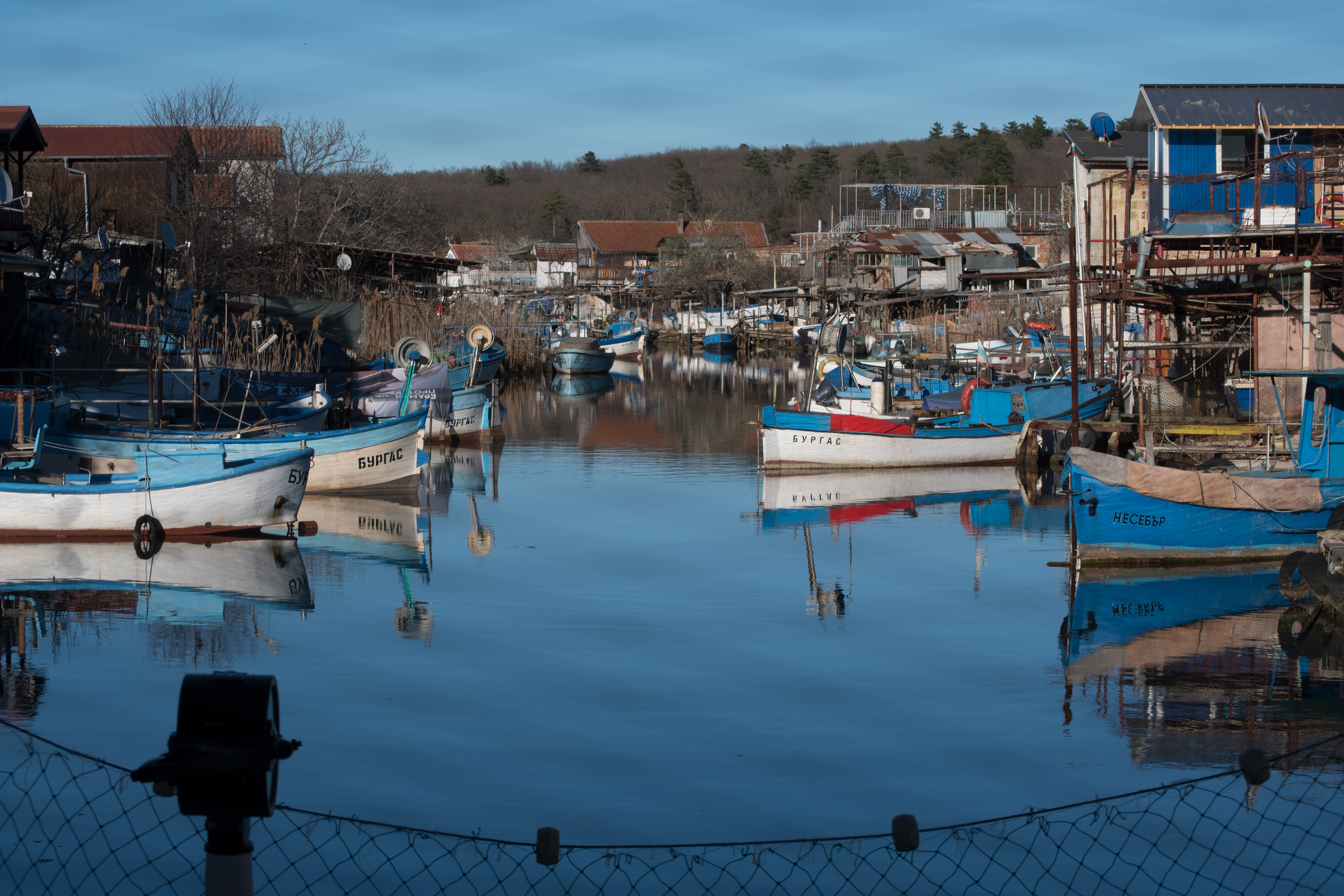 The small port of the village. / Lina Chakarova for AUBG Daily.