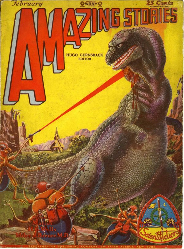 Cover of Amazing Stories Magazine 