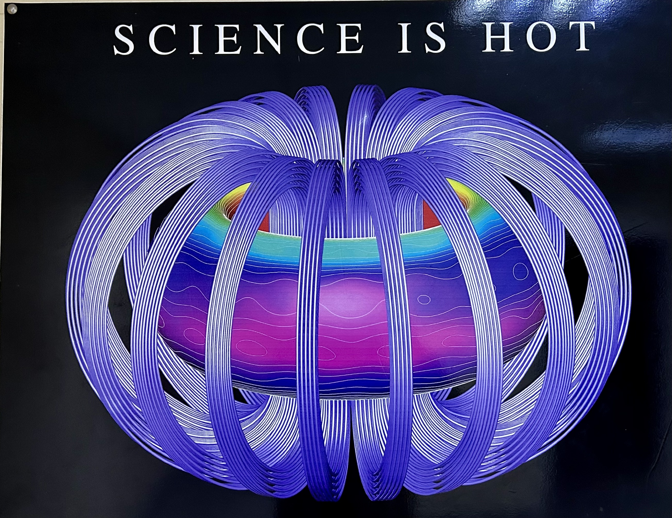Poster from the Science Lab. Photo courtesy of Janina Ormanova