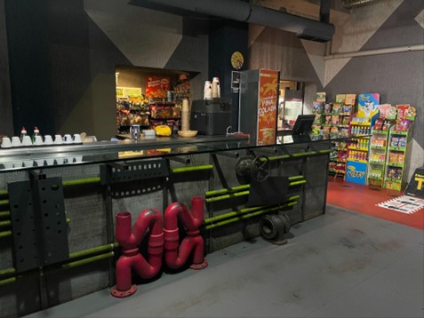 Current picture of the cinema’s ground floor. Personal archive.