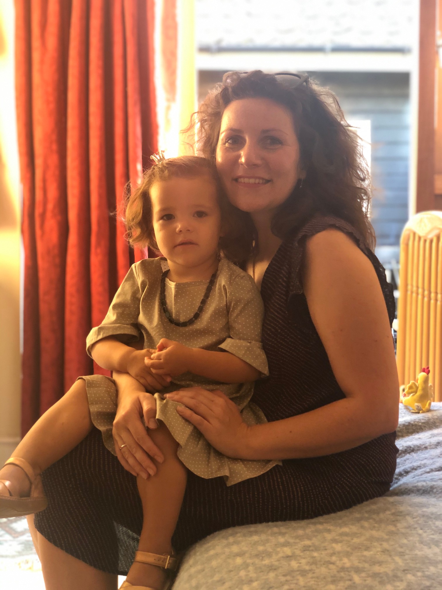 Rodica Petrusevschi with her daughter. Photo courtesy of Rodica Petrusevschi.