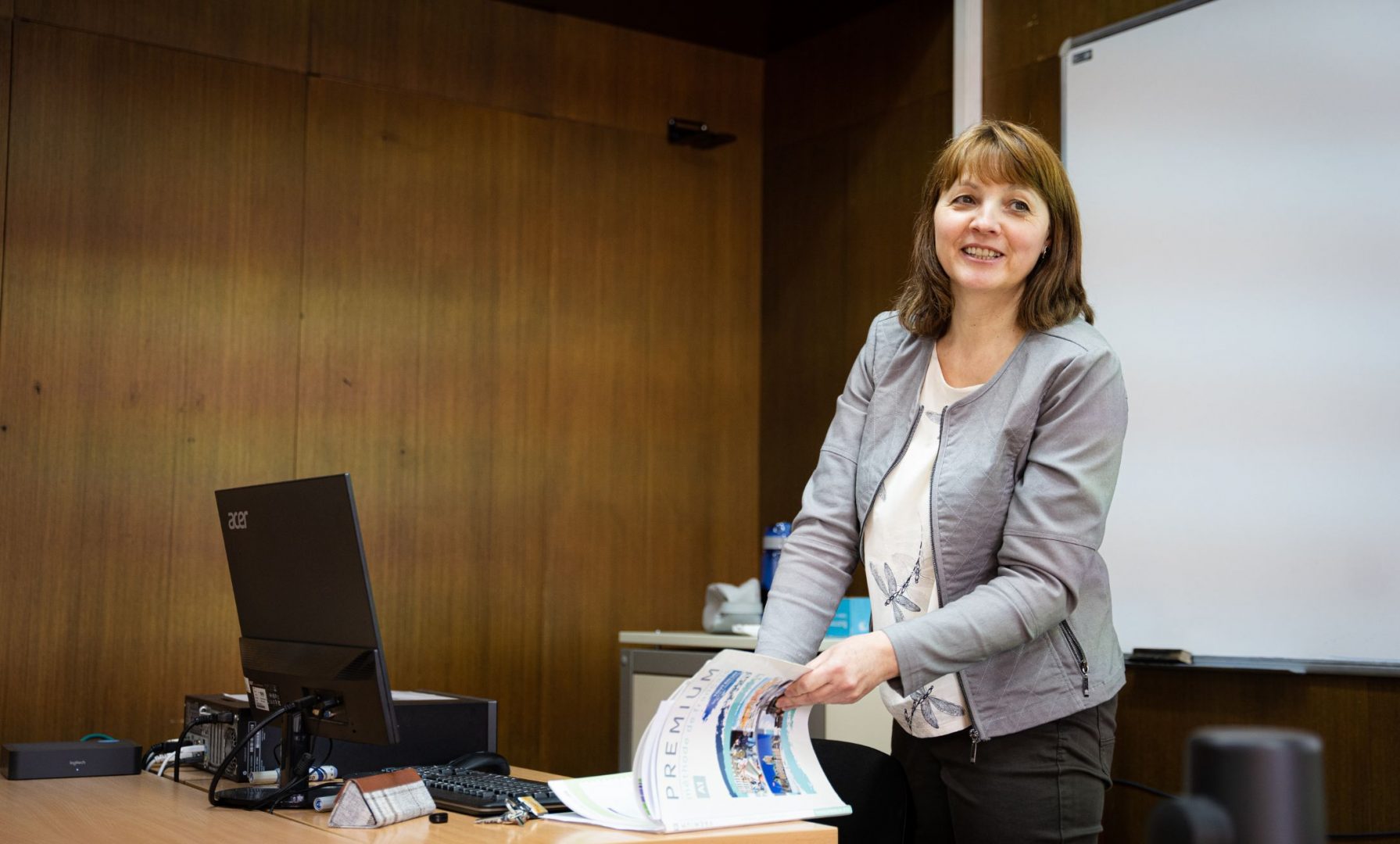 Professor Krastanka Bozhinova, photo courtesy of AUBG