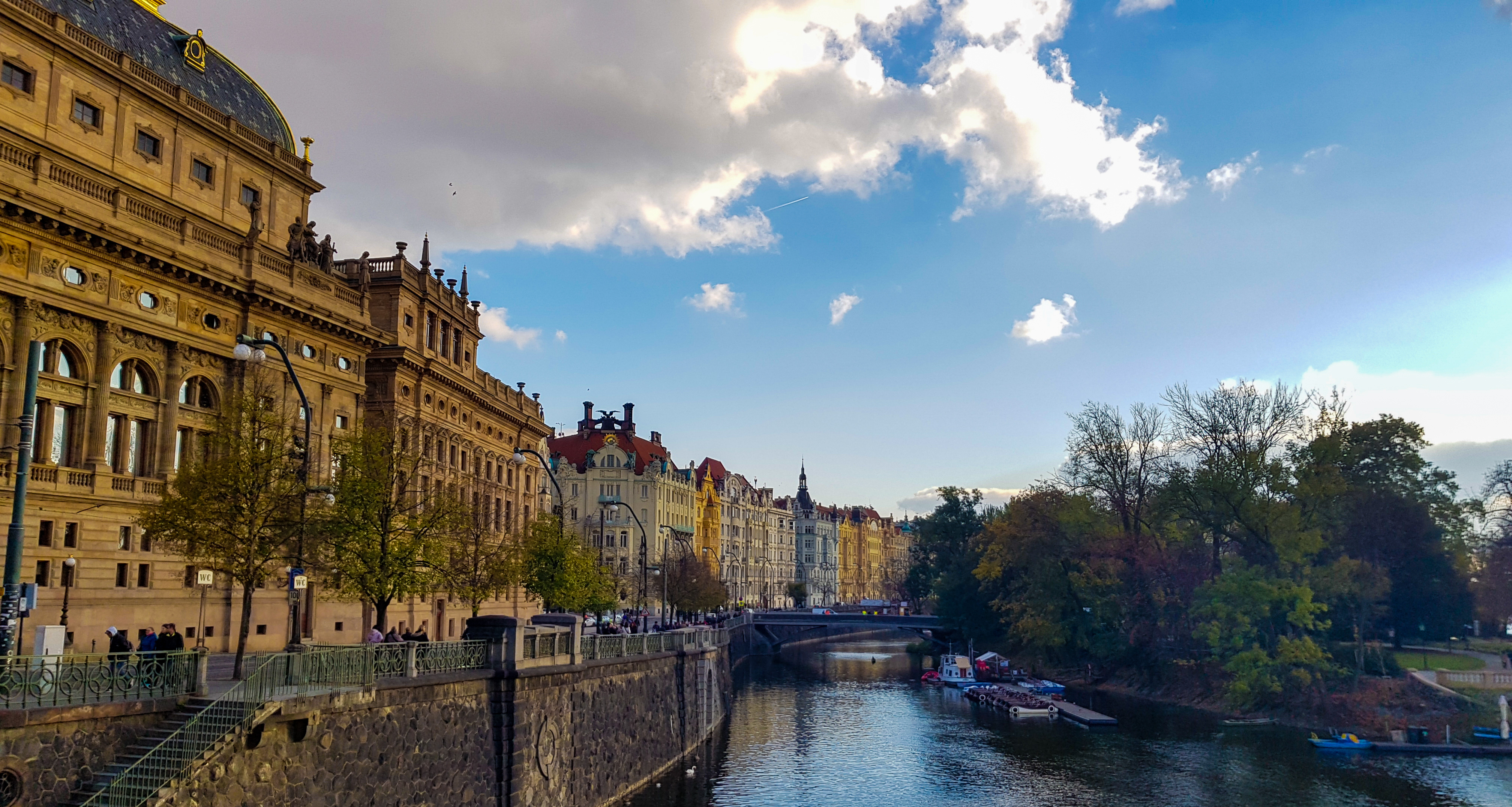 Prague’s architecture and the Vltava river, Daria Naidenova for AUBG Daily