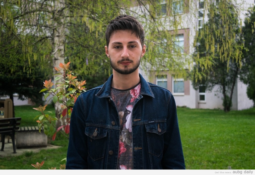 Edmir Musaku; Steliyana Yordanova for AUBG Daily